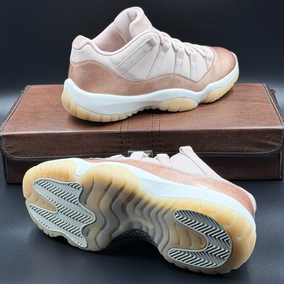 Wmns Air Jordan 11 Retro Low 'Rose Gold' - Picture 11 of 12